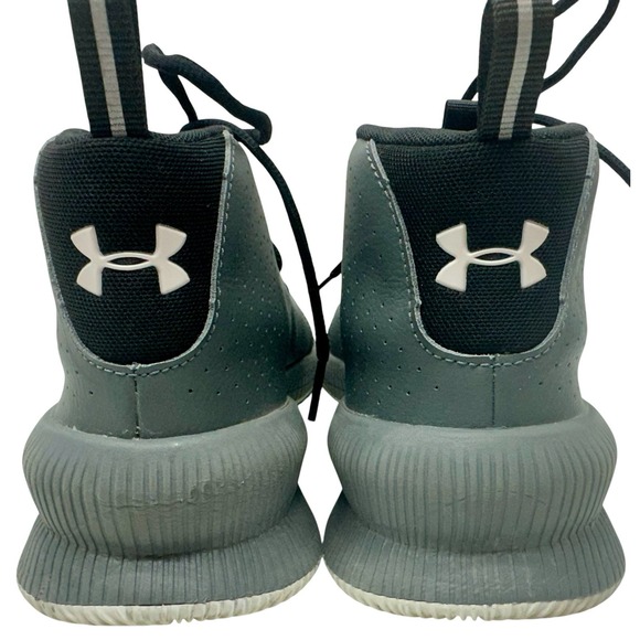 Under Armour - Mens Black Gray‎ Basketball - Sneaker - Size: 8.5 - 3022051-001 main image 8